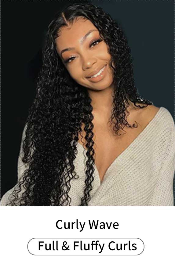 13x4 HD Lace Wigs Curly Wave Natural Black 14-32 inches For Hot Sale Now 