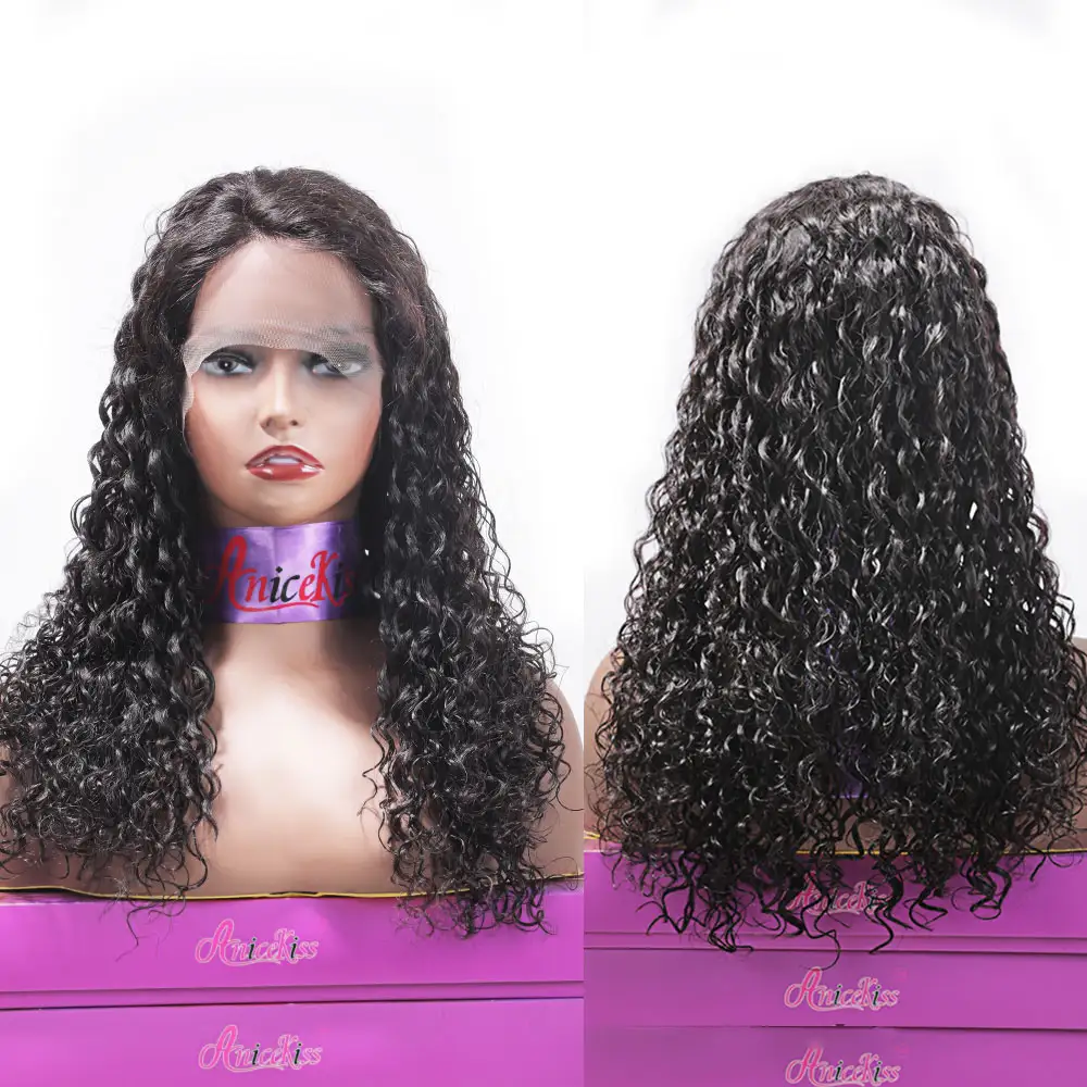 13x4 Front Wigs Human Hair Deep Wave AncieKiss