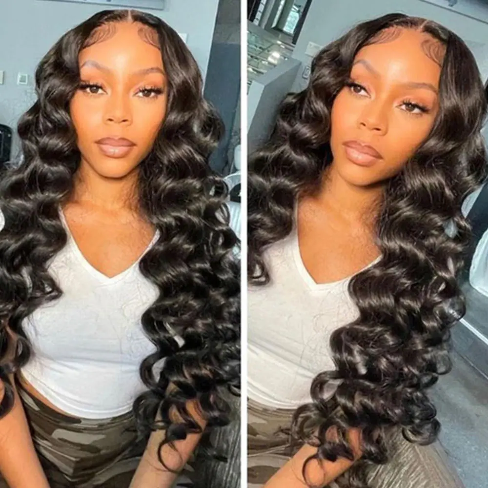 Affordable Undetectable Invisible HD Lace 6×6 Closure Water Wave Human Hair Water Wave Wigs AniceKiss