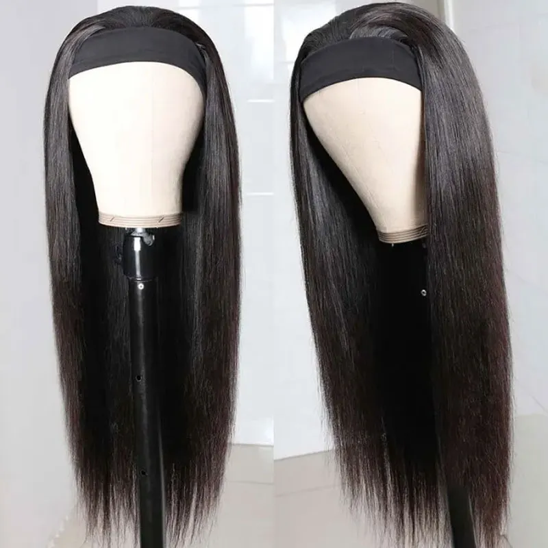headband straighr human hair wigs AniceKiss
