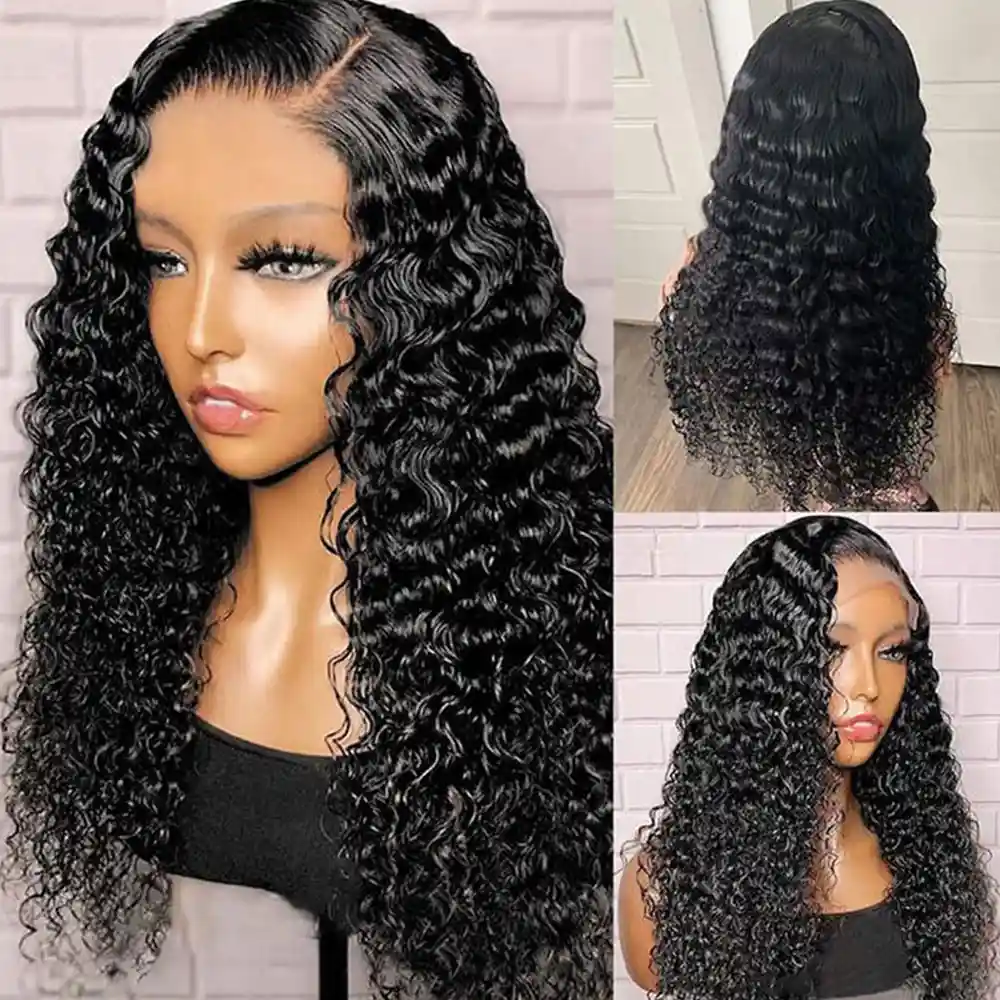4x4 HD Lace Curly Wave anicekiss