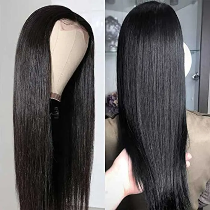  Straight Human Hair 4x4 HD Lace Closure Wigs AniceKiss