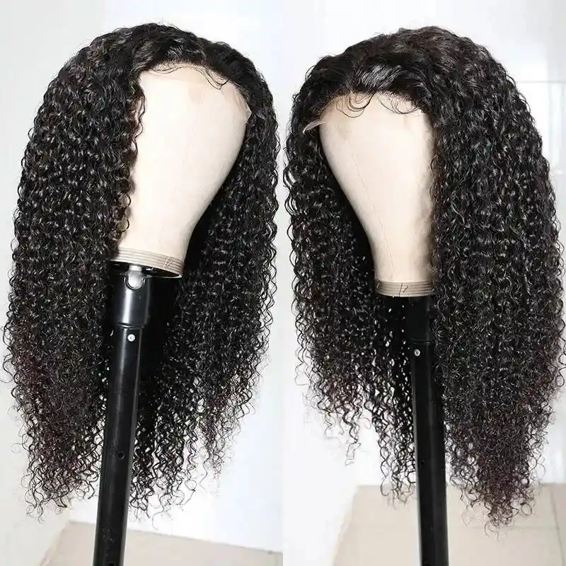 Curly Wave 5x5 Lace Closure Human Hair Wigs AniceKiss