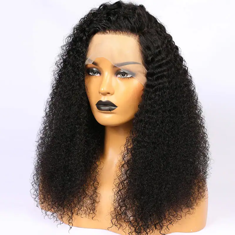 13x6 HD Lace Cute Curly Wave Human Hair Front Wigs AniceKiss