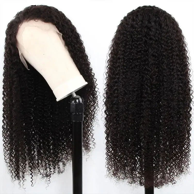 13x4 HD Lace Curly Wave Human Hair  Wigs
