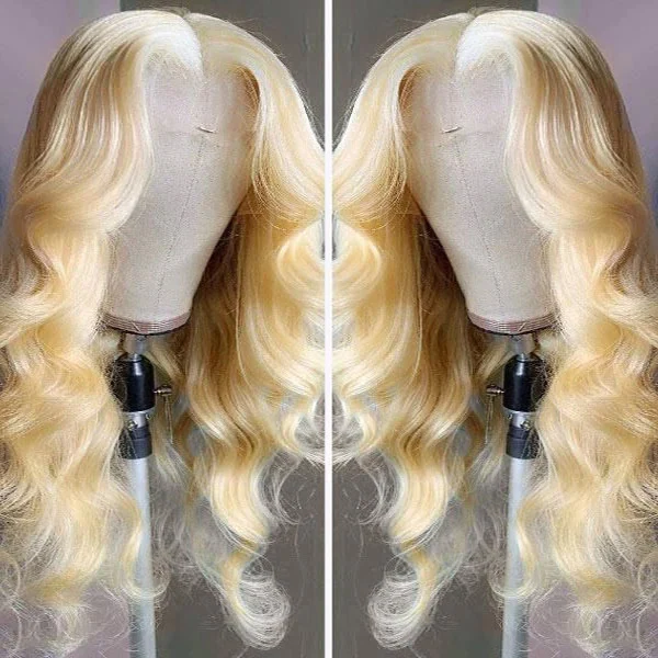 613 Blonde HD Lace Body Wave Wigs AniceKiss