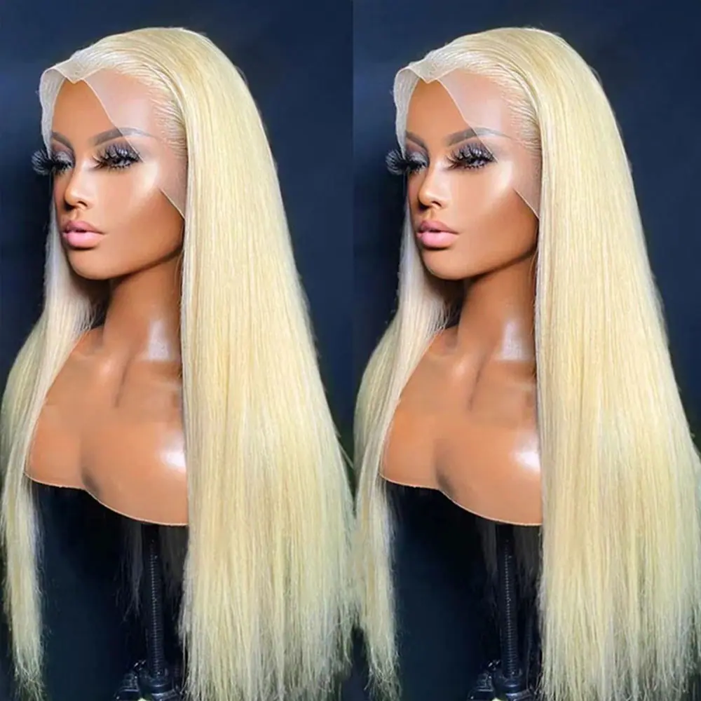 613 Blonde HD Lace Straight Hair Wigs AniceKiss