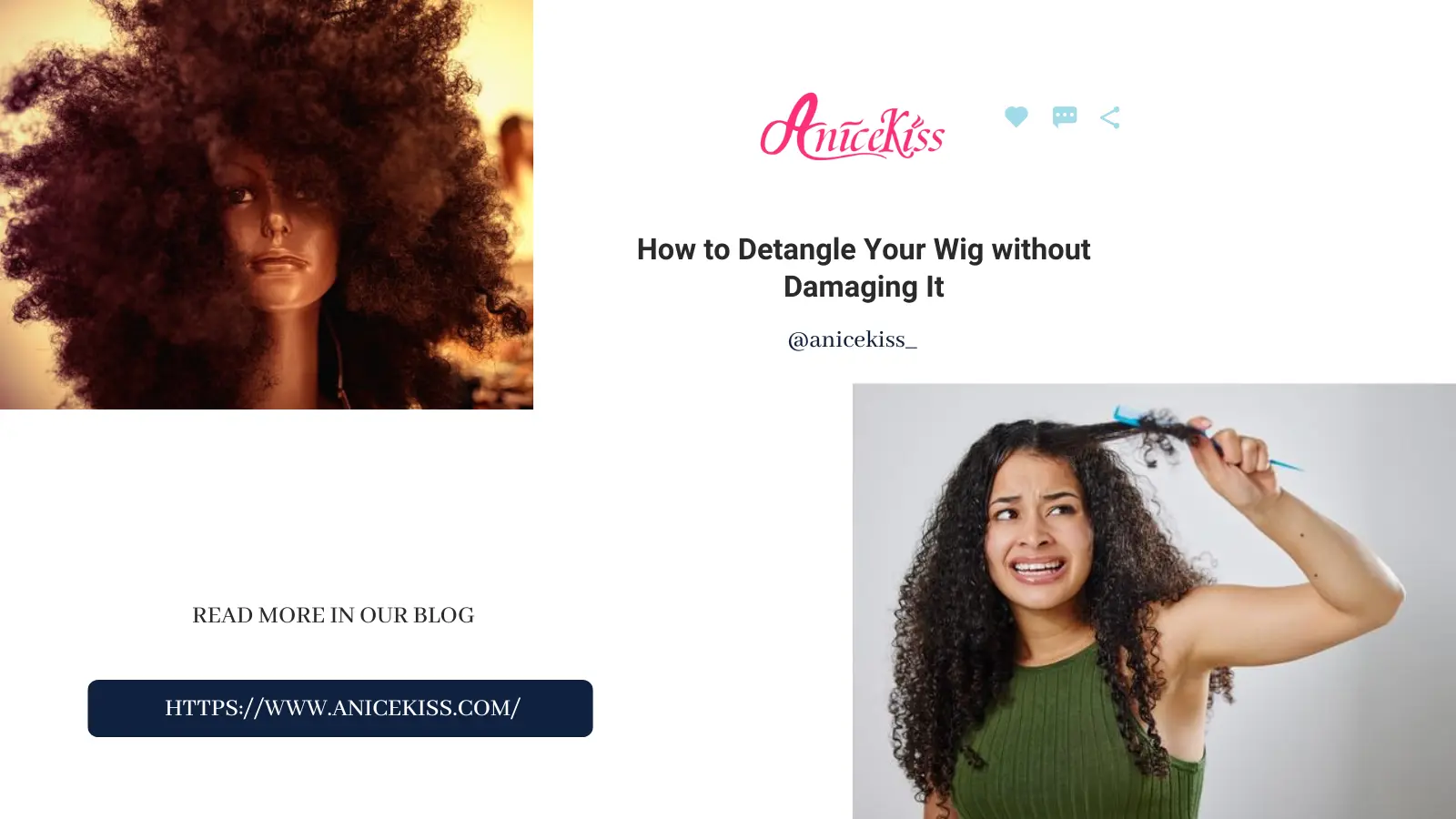 How to Detangle Your Wig without Damaging It