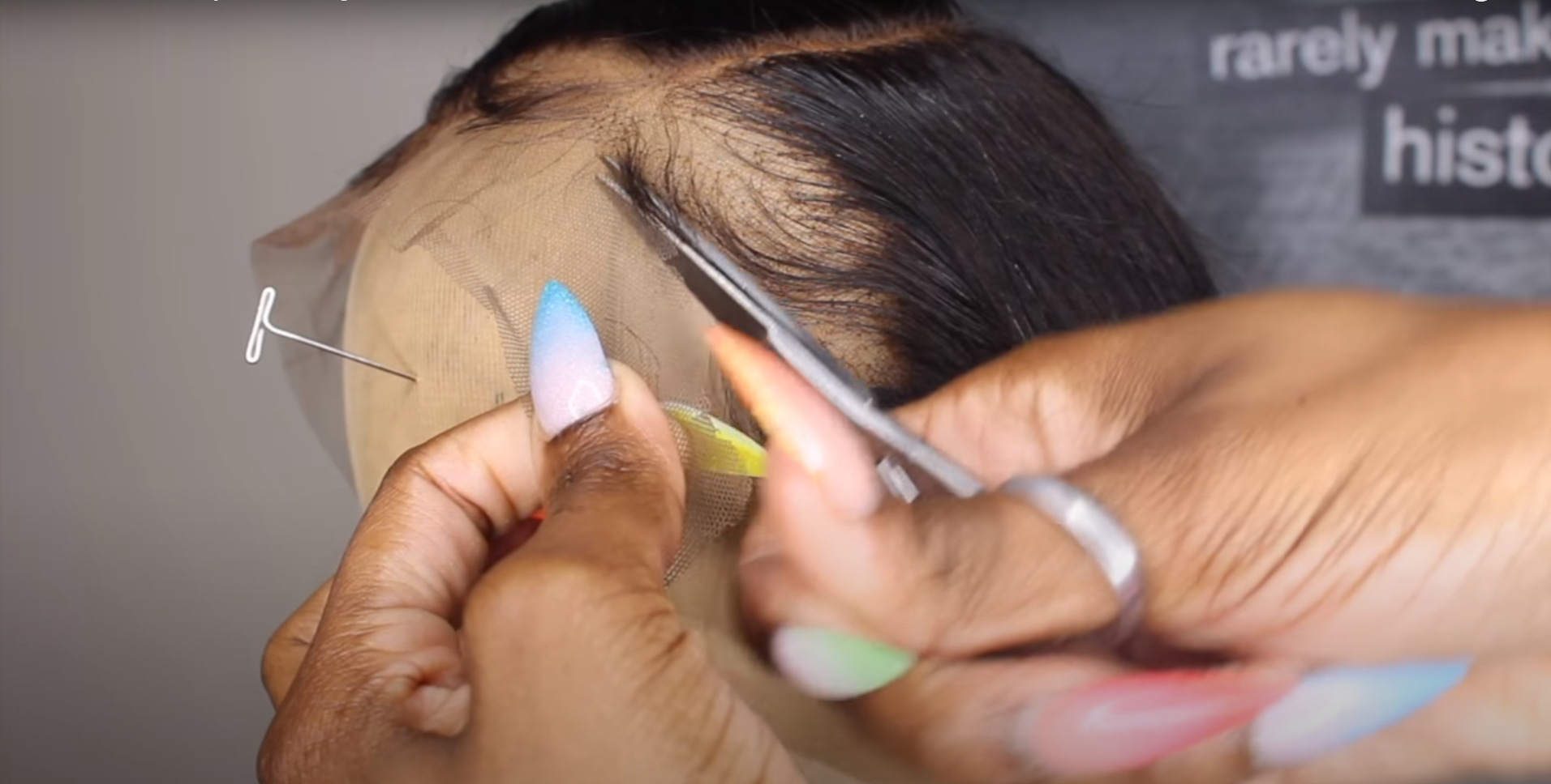 how to cut the baby hair