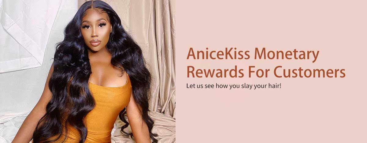 AniceKiss monetary rewards. Post your reviewing photos or videos on your social media playform and earn monetary rewards.